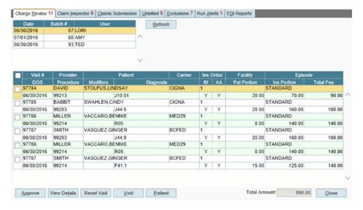 AdvancedMD billing