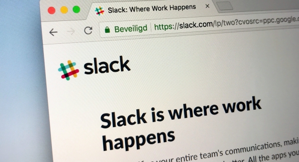 Slack screenshot