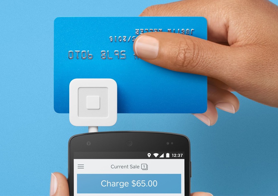 Square credit card reader