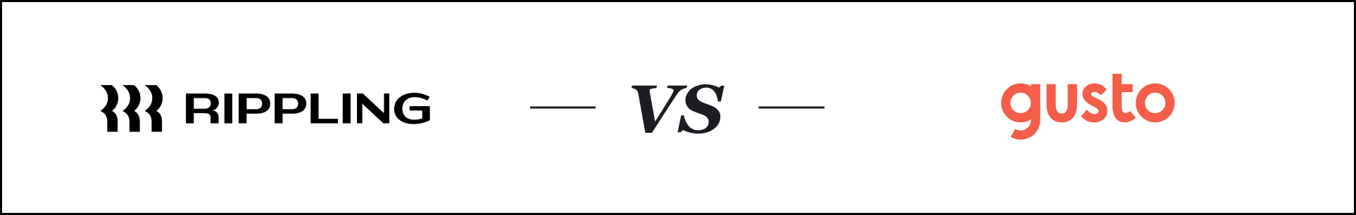 Rippling vs. Gusto 