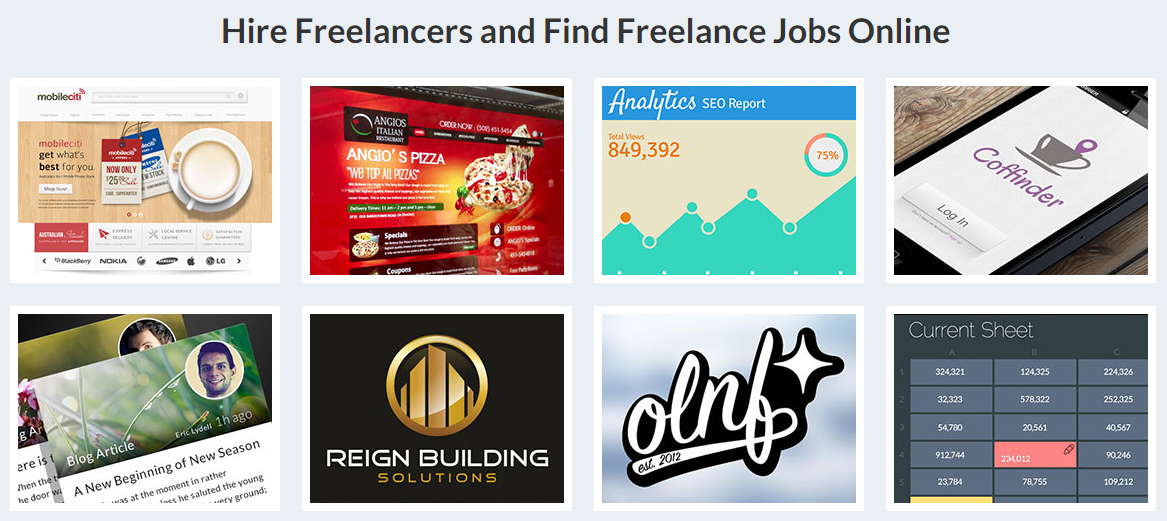 Freelancer.com homepage