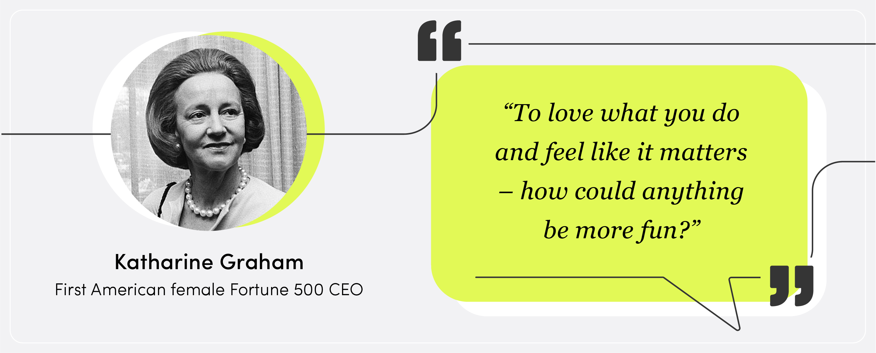 Katharine Graham quote