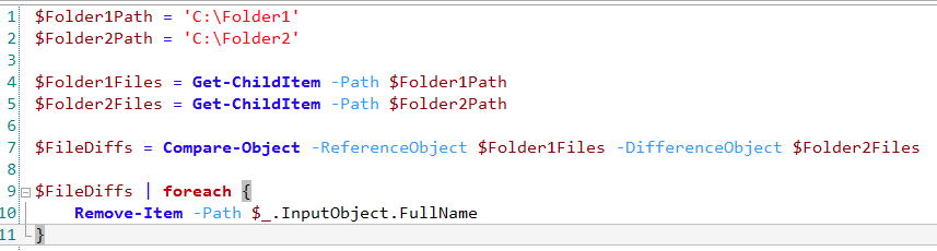 PowerShell coding