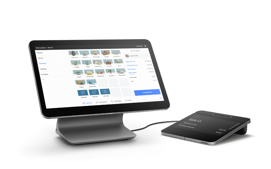 Square POS register