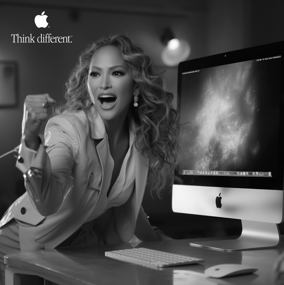 Think Different ad Jennifer Lopez