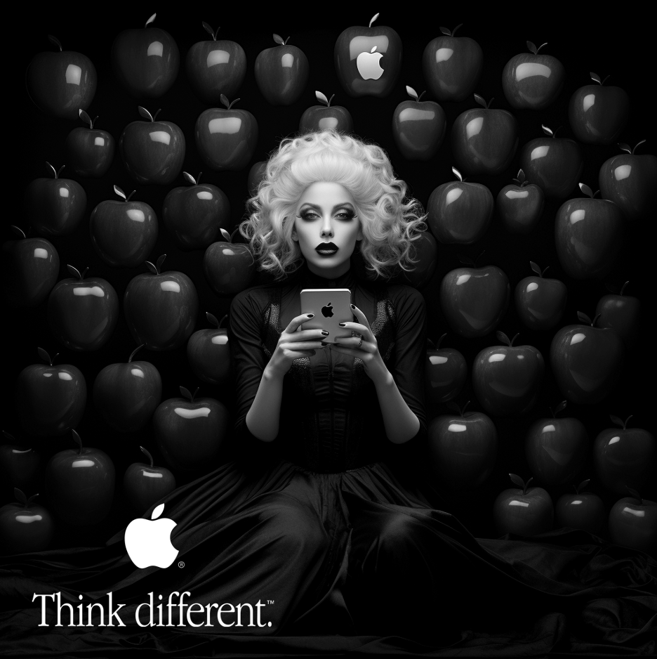 Think Different ad Lady Gaga