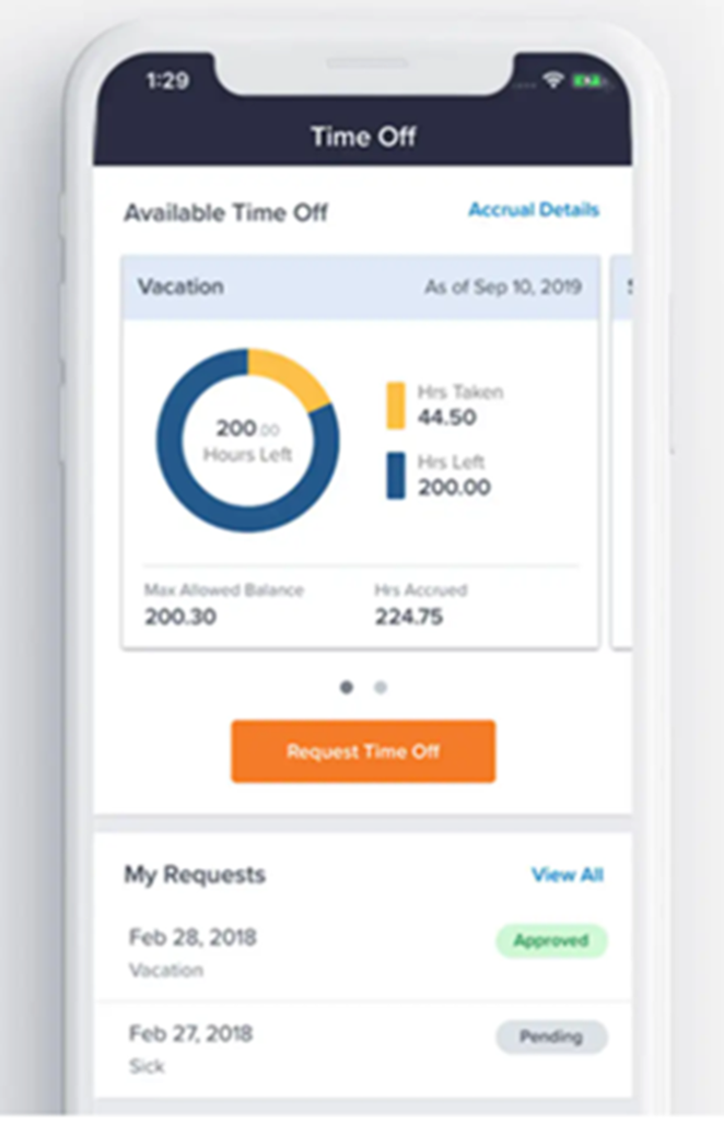 Trinet mobile app